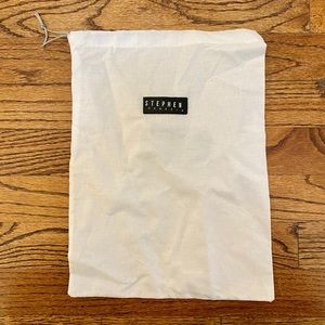 Stephen Venezia White Dust Bag